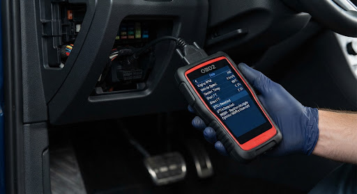 Computerised OBD fault scan